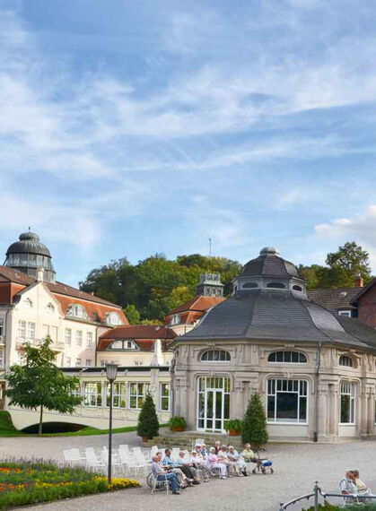 Badehof Wandelhalle Bad Salzschlirf